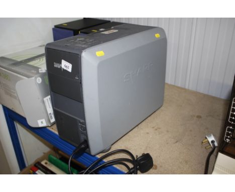 A Sharp digital projector 
