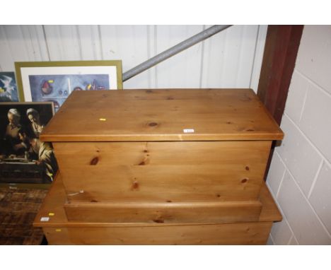 A small stripped pine trunk