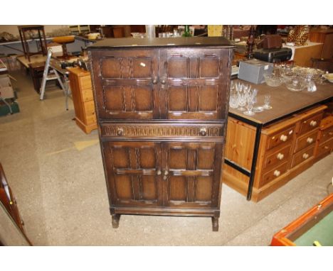 An Ercol drinks cabinet 
