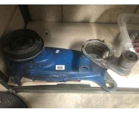 Lambretta engine casing.