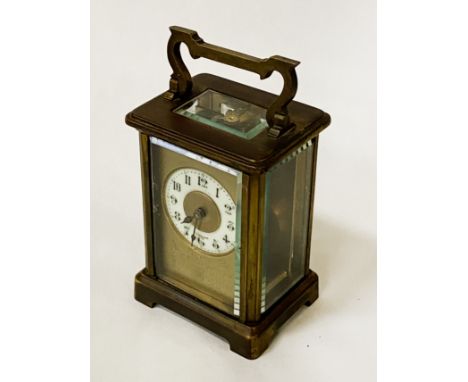 WORKING CARRIAGE CLOCK - 11 CMS EXCLUDING HANDLE