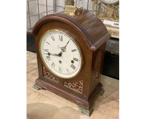 LONDON BRACKET CLOCK - 28.5 CMS (H) APPROX