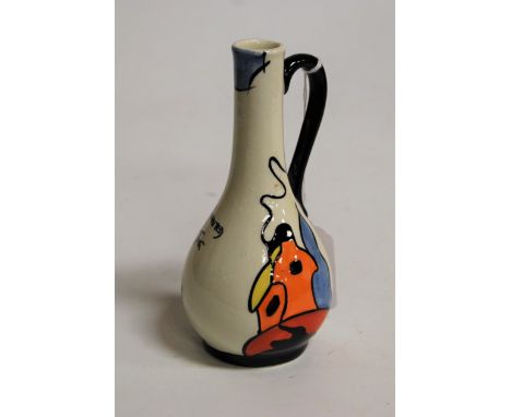 An Old Ellgreave Pottery Art ware jug, the first limited edition of the Lorna Bailey Collectors' Club in the Hill House patte