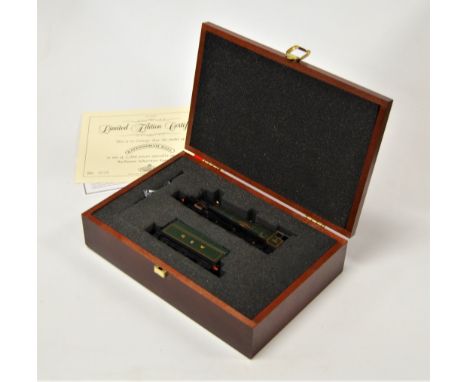 A Bachmann Branchline limited edition model of a Raveningham Hall locomotive and tender, with certificate No. 0216/2000