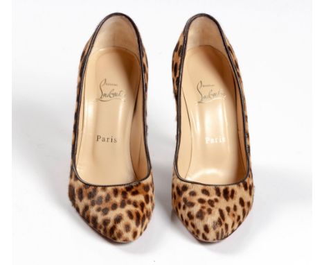 Filo 120 pony leopard print Size: UK 38