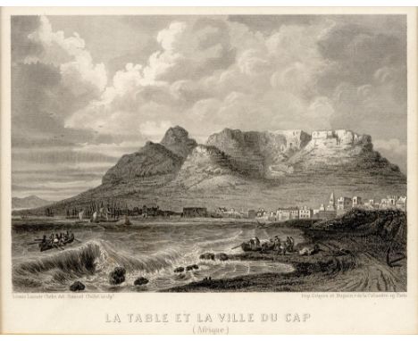 Leonie Lacoste CholetLA TABLE ET LA VILLE DU TABLE (AFRIQUE)Paris: Dufour, Mulat et Boulanger, c1850Steelplate engraving, fra