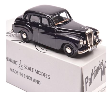 Pathfinder Models PFM 24 1957 Daimler Conquest Century. In purple with a light blue interior. Boxed, with certificate 459/600