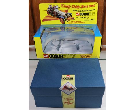 A 1992 Corgi reissue Chitty Chitty Bang Bang. Made using the original moulds to commemorate the 25th anniversary of the film.