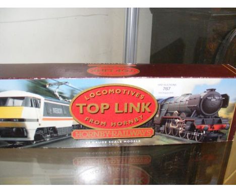A boxed Hornby Top Link loco - R.737 'King George V' King Class 