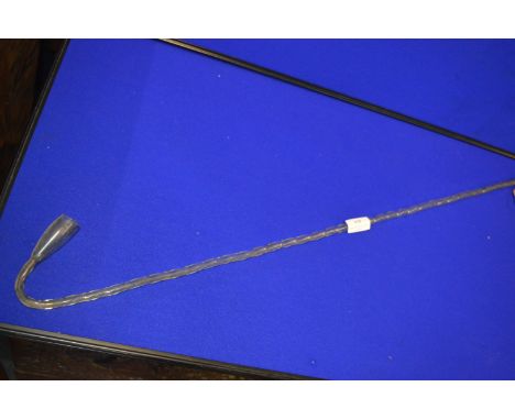 Clear Glass Twisted Pipe 