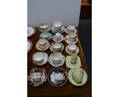 Fifteen Assorted Cups and Saucers etc. 