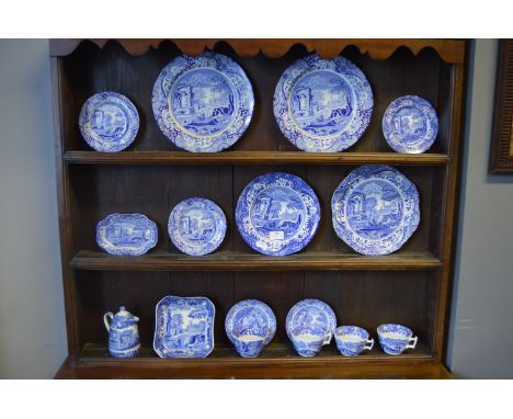 Copeland Spode Blue &amp; White Plates etc. 