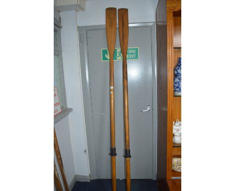 Pair of Vintage Oars 