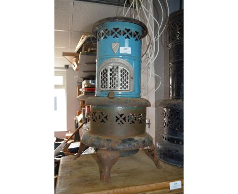 Valor Blue Enamel Paraffin Heater 