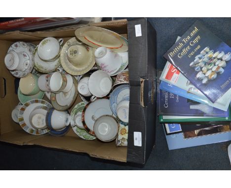 Collection of Cups &amp; Saucers plus Collectors Books