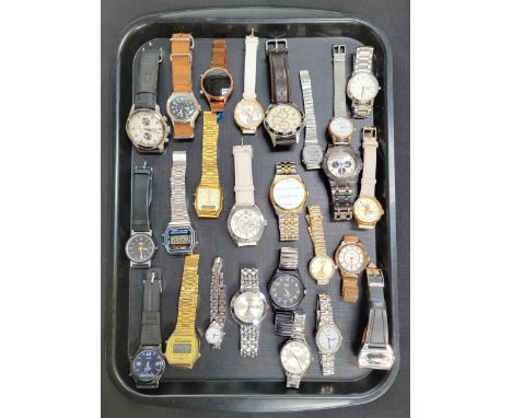 SELECTION OF LADIES AND GENTLEMEN'S WATCHESincluding Viceroy, Timex, Casio, DKNY, Braun, Tommy Hilfiger, Citizen, Radley, Alb