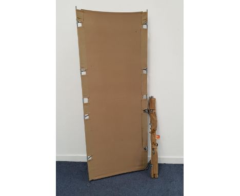 TWO VINTAGE BIGSA SAFARI CAMP BEDS192cm x 77cm 