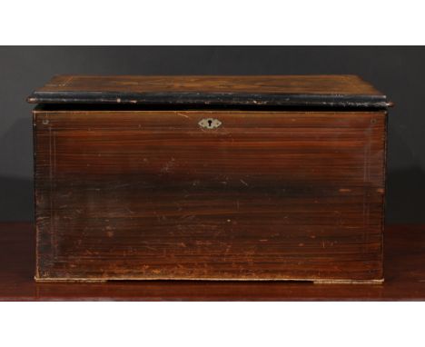 A large 19th century Swiss rosewood and marquetry rectangular bells-in-sight music box, the 23cm cylinder playing eight airs,