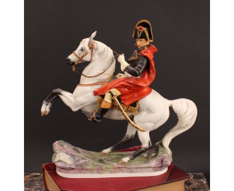 A Royal Worcester model, Napoleon Bonaparte, designed by Bernard Winskill, 37.5cm 