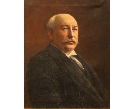 English School (first-half 20th century)Portrait of a Gentleman,oil on canvas, 70cm x 54.5cm 