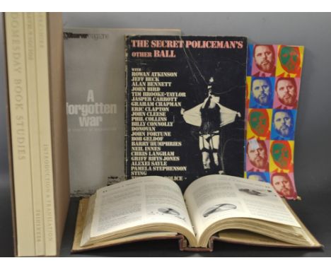 Books and Magazines- a Doomsday Book Studies, Berkshire Folio's and Maps, Berkshire Introduction and Translation, cased; a Si