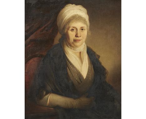Attributed to Joseph Allen (British 1769-1839)Portrait of Ann Matson Morland (1745-1808)Oil on canvasIndistinctly signed with