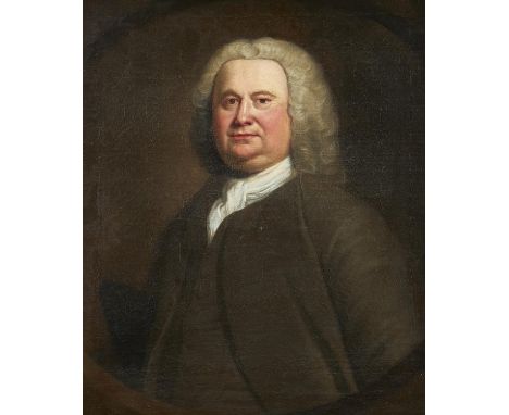 Circle of William Hoare of Bath (British 1706-1799)Portrait of William Matson (1719-1764)Oil on canvas, painted oval74 x 62cm