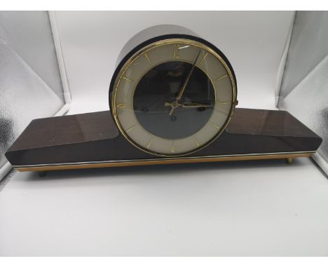 A Kienzle Art Deco German clock, in a working condition 