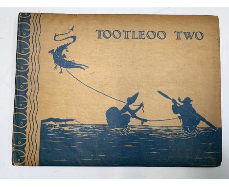 MCKNIGHT KAUFFER SIGNATURE. "Tootleoo Two." by Bernard &amp; Elinor Darwin, first edition, 20 colour plates complete, orig bd