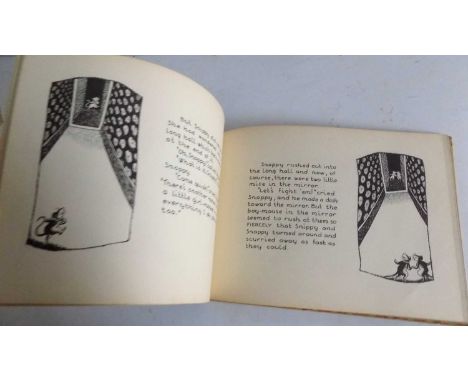 WANDA GAG. "Snippy and Snappy." first edition, illus complete, orig pict bds, 1932 vg.