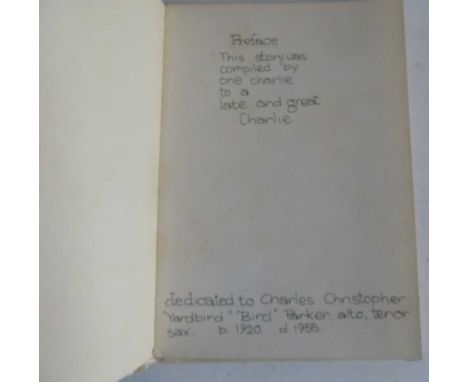 CHARLIE WATTS. "Ode to a highflying Bird." first edition, colour illustrations by Watts, orig boards, complete with Seven Shi