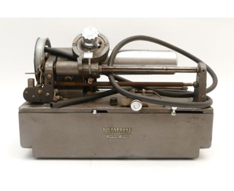 A vintage Dictaphone transcribing cameo machine, manufactured in the USA by the Dictaphone Corporation, model CB, serial no. 