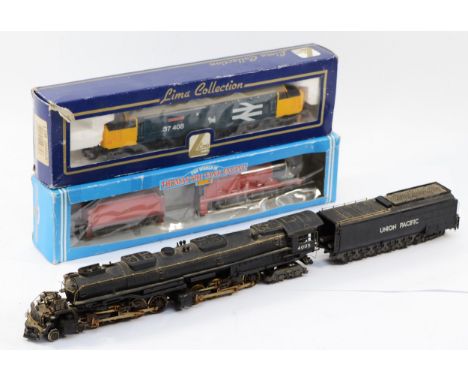 Railway 00 gauge; Lima class 37408 locomotive, boxed, a Hornby R.852 'James' The Red Engine, boxed and a 'Union Pacific' loco