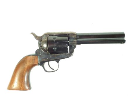 Deactivated Armi San Marco Colt Single Action Army .44-40 revolver, with 4-inch barrel, serial number SA13519.Deactivated to 