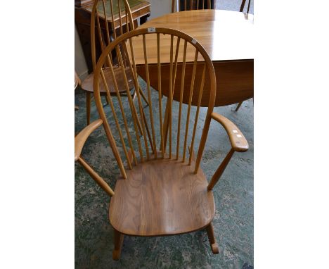 An Ercol Windsor rocking chair.