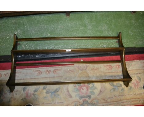 An Ercol plate rack