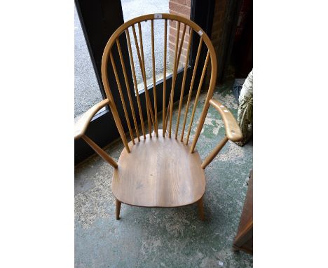 An Ercol Windsor chair.