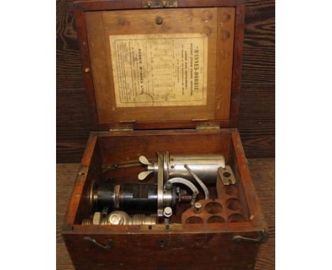 THE M'INNES DOBBIE' PATENT STEAM TRAIN INDICATOR
inside original wooden box with instruction manual, made by Dobbie McInnes L