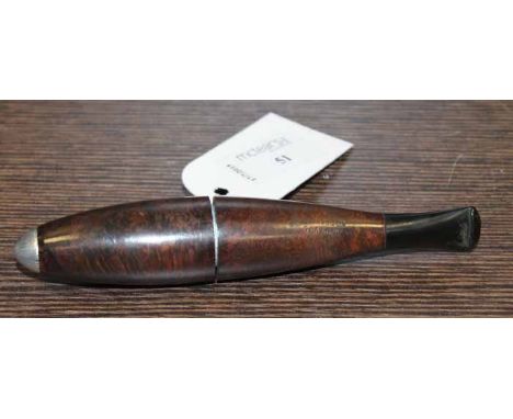 VINTAGE FRENCH L'ATLANTIDE ZEPPELIN CIGAR PIPE
c1930s, 15cm long