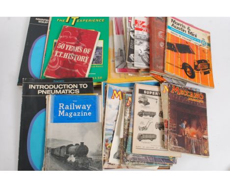 A good collection of assorted magazines and ephemera - mostly car handbooks and related, but also some Railway magazines and 