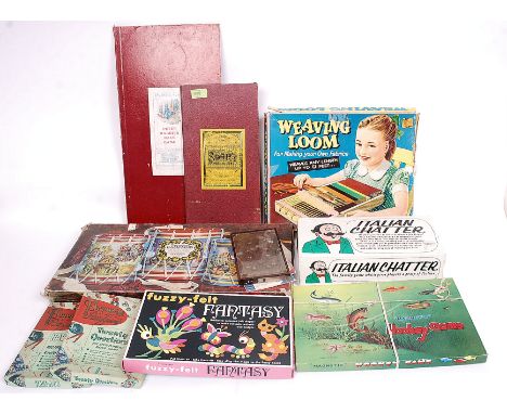 A collection of vintage and retro board games to include Waddingtons Campaign, Puzzle felt, Twenty Questions, Have A Go etc