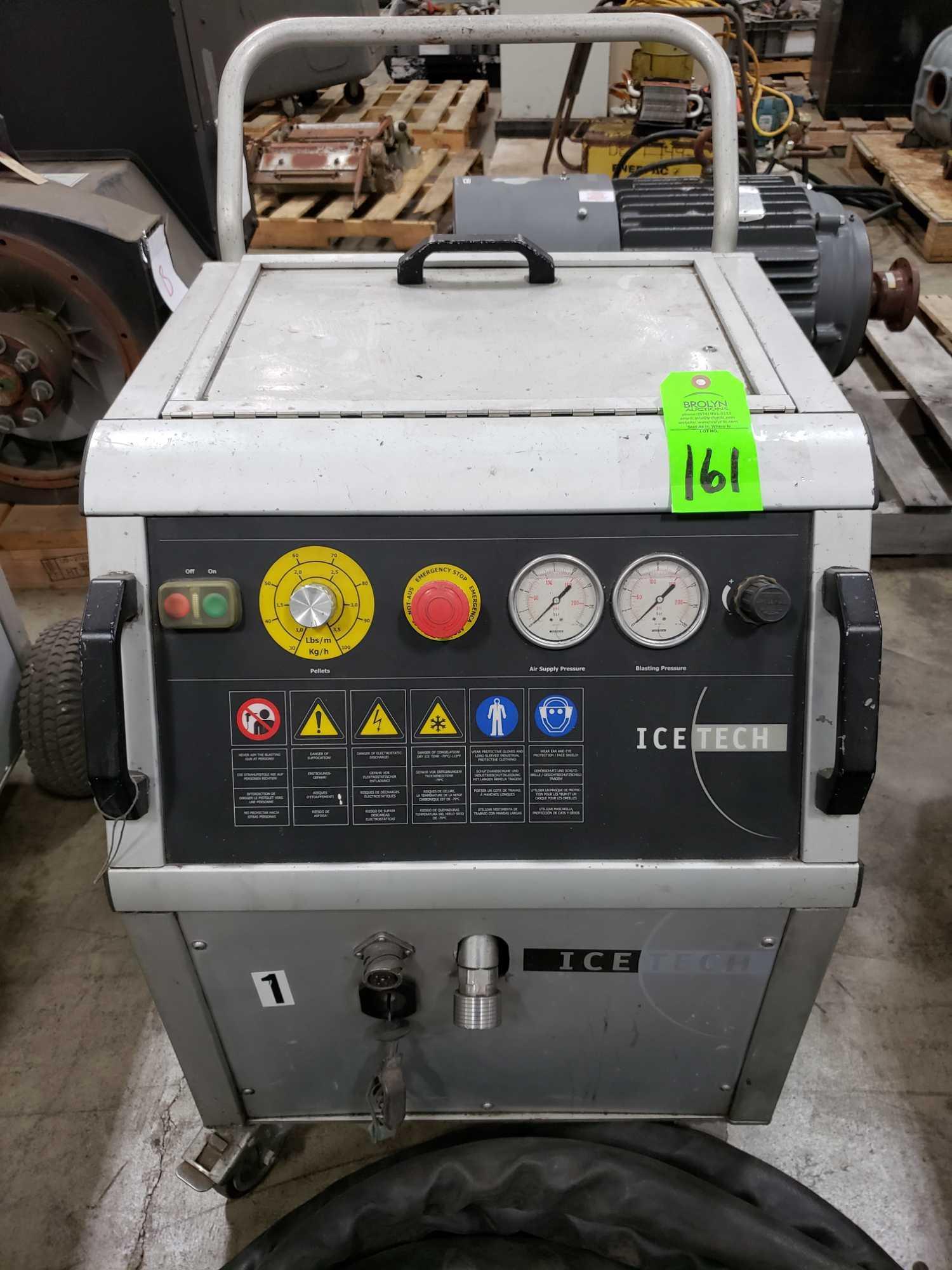 IceTech IceBlast KG30 dry ice blast machine. 2013 model year. Complete