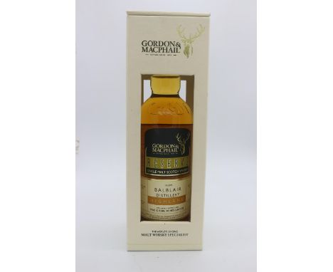 1 bottle of Gordon &amp; Macphail, Reserve Single Malt Scotch Whisky Distilled 1993, Balblair Distillery, Cask No. 1969  No. 