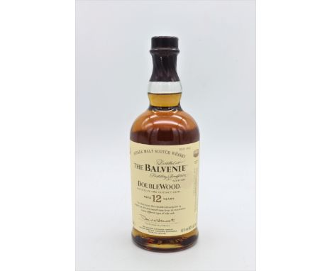 1 bottle of The Balvenie DoubleWood 12 Year Old Single Malt Scotch Whisky,  [1 x 70cl] Duty Inc. VAT - Head Office