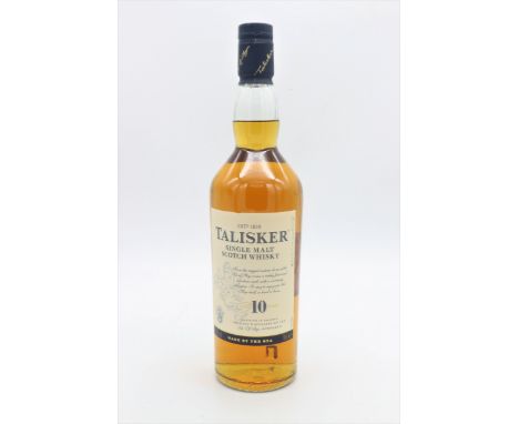 1 bottle of Talisker 10 Year Old Single Malt Scotch Whisky,  [1 x 70cl] Duty Inc. VAT - Head Office