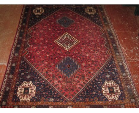 A Qashqai carpet 277 x 204cm  
