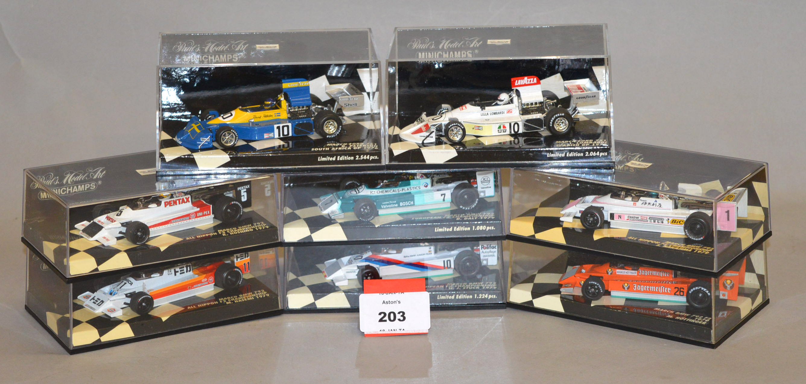 f1 model cars 1 43