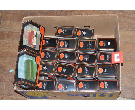 20 x EFE diecast model buses. Boxed and appear VG.
