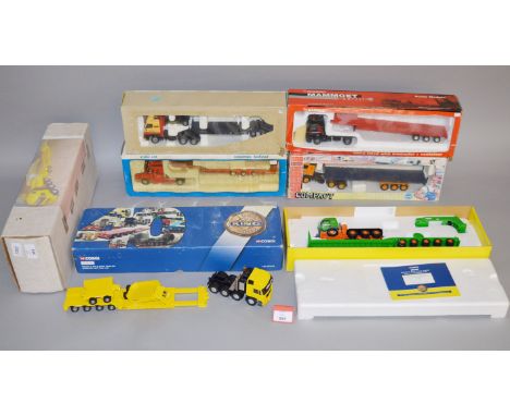 1/50 Scale Trucks by various makers inc Corgi, Joal etc Good in mixed condition boxes (6)