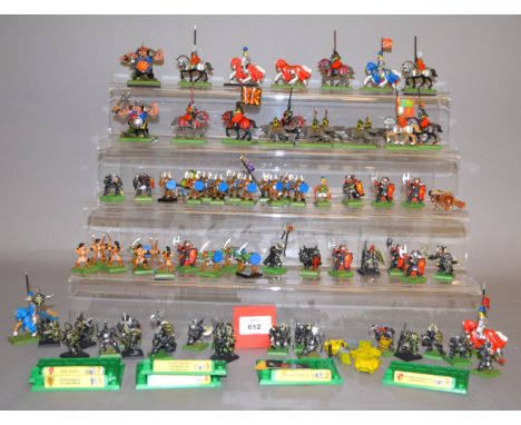 Very good quantity of painted wargaming figures including Games Workshop, mostly plastic.